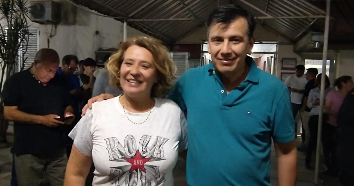  Marcelino Ledesma y Fernanda Mellano- rector y vicerrectora