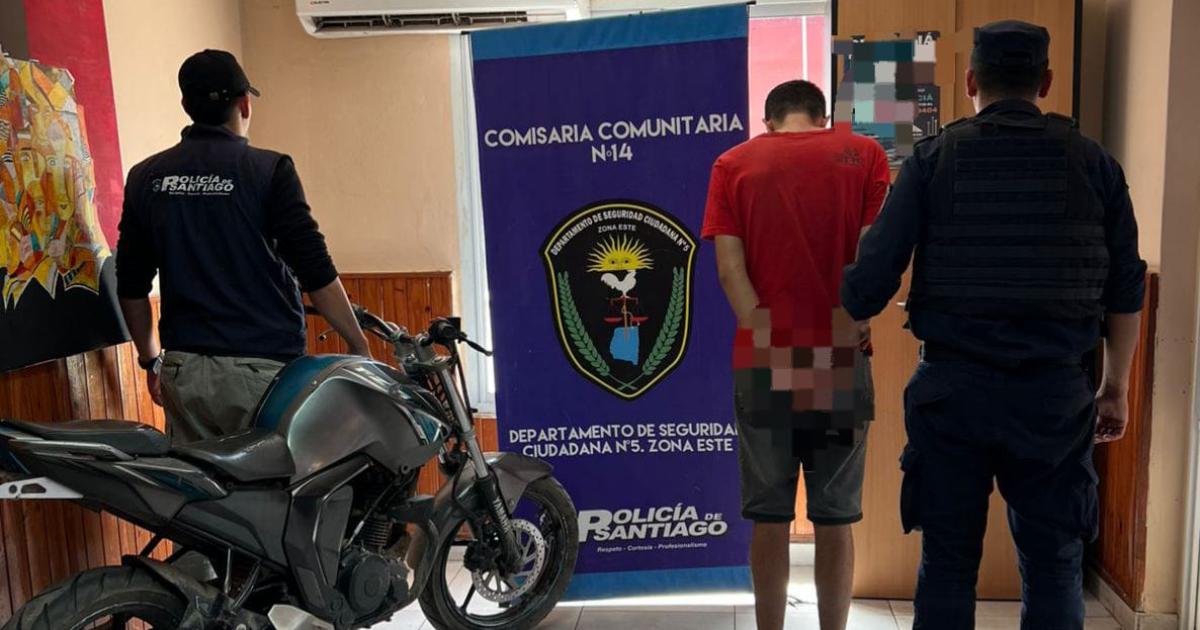 El adolescente quedó aprehendido