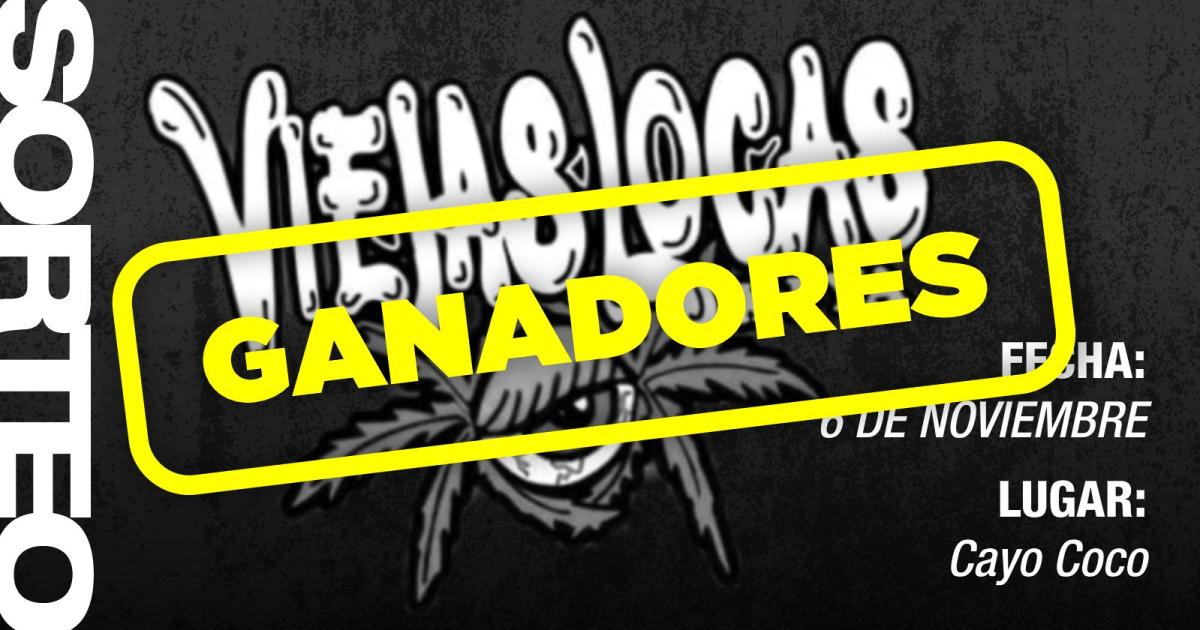 Estos son los ganadores de las entradas para Viejas Locas