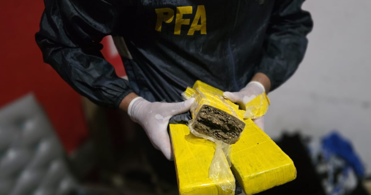 Impactante operativo antidrogas en el Barrio Tradicioacuten- se secuestraron maacutes de cinco kilos de marihuana y medio kilo de cocaiacutena