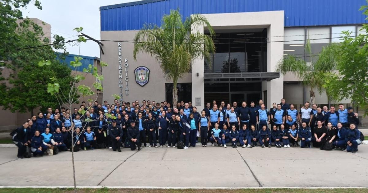 Culminoacute el Programa de Reentrenamiento Anual de la Policiacutea Provincial