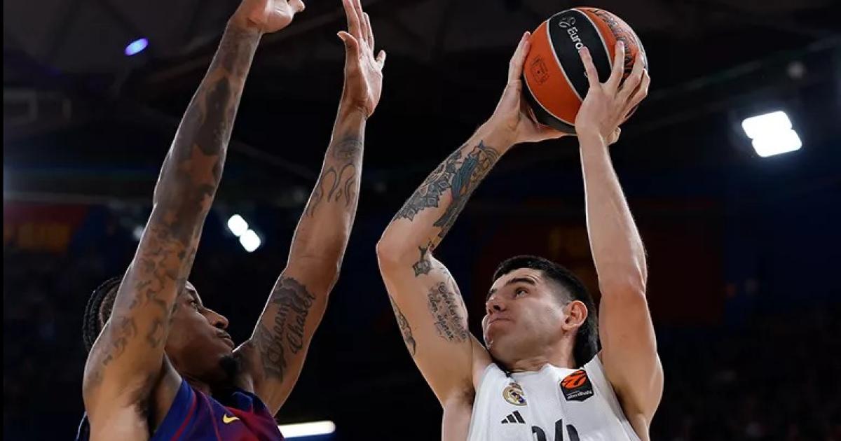 El Real Madrid de Gabriel Deck ganoacute el claacutesico espantildeol