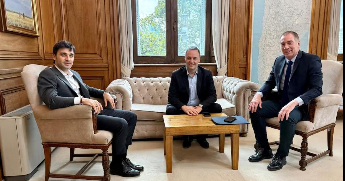 El tadem federal junto al gobernador de Chubut Ignacio Torres