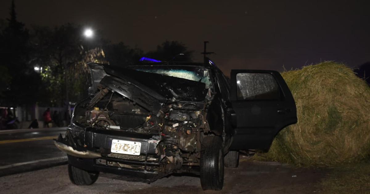 Tragedia- Dos muertos tras un choque frontal sobre la Ruta 9
