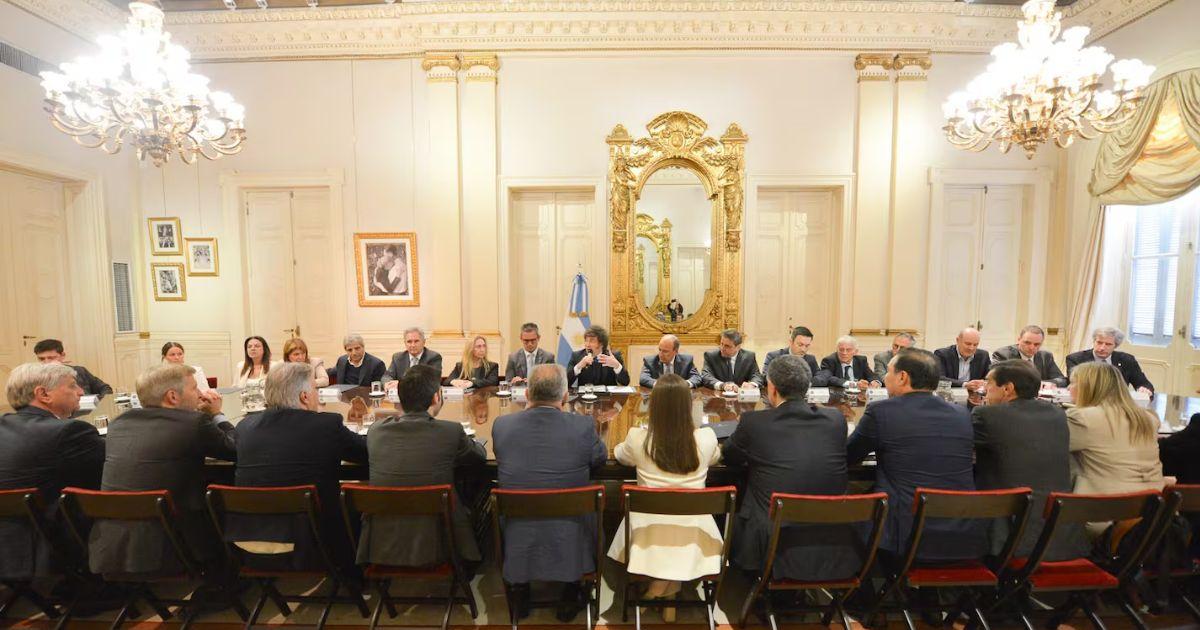 Milei podría reeditar el Pacto de Mayo de 2024