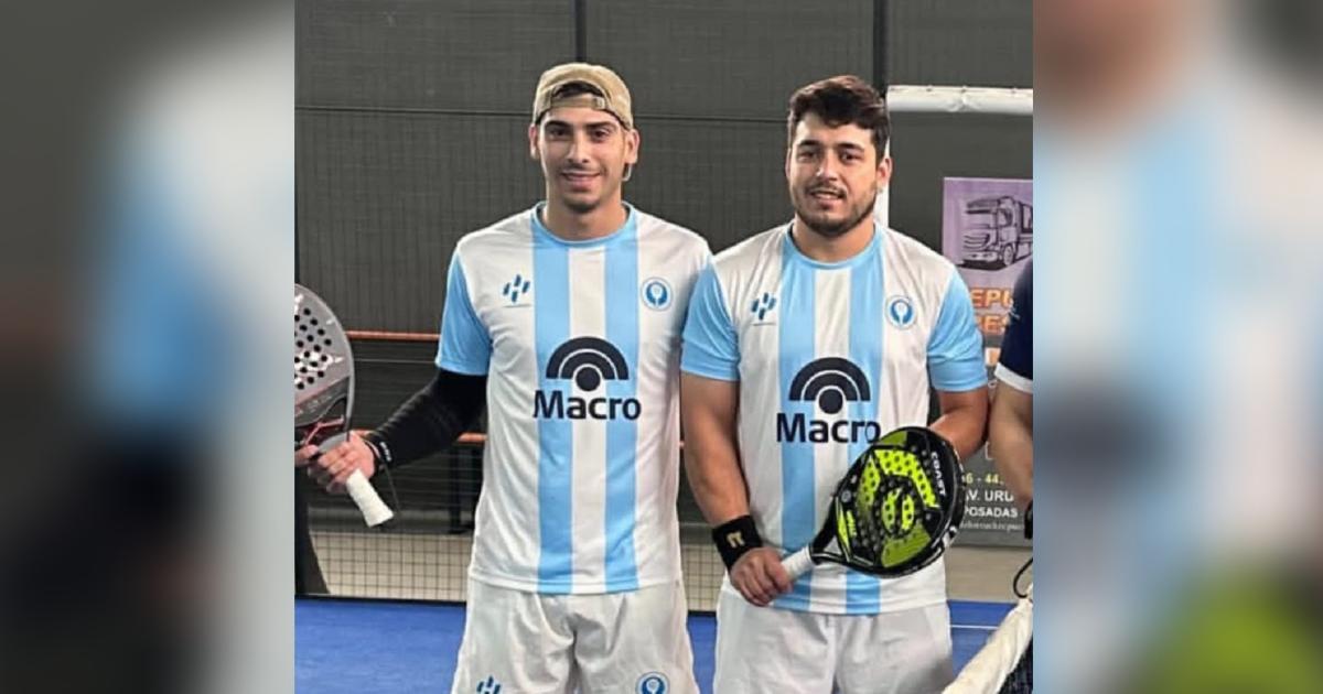 Dos quimilenses finalistas del Panamericano de Paacutedel en Misiones