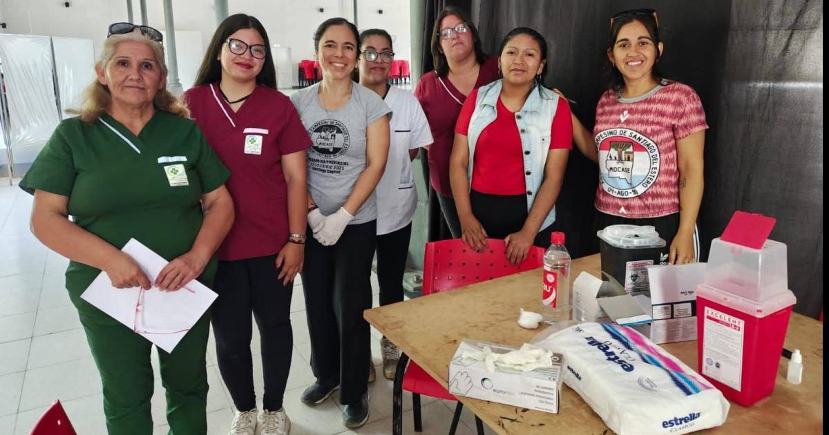 Se realizaron testeos de VIH siacutefilis y de hepatitis B y C en Antildeatuya