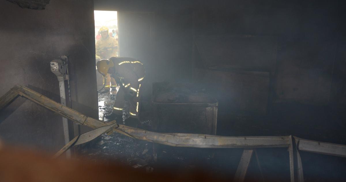 Espiral causoacute incendio en la casa del paacuterroco Walter de la Iglesia