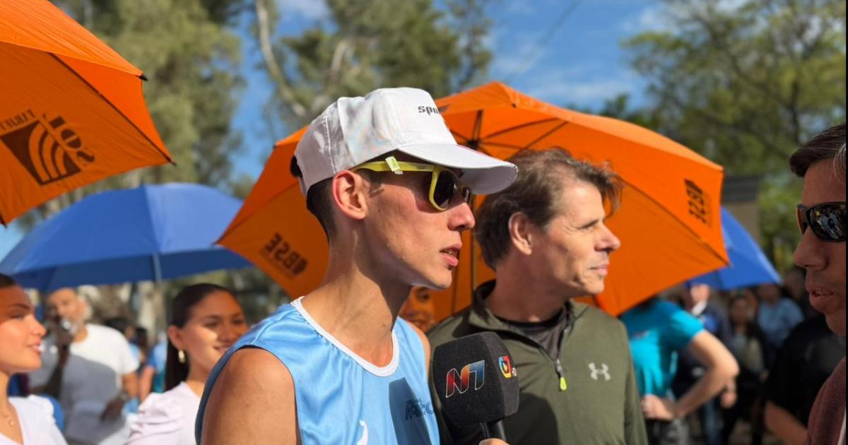 VIDEO Mauricio Garzoacuten se consagroacute ganador de los 10K del Maratoacuten del Diario EL LIBERAL #150 Copa Canal 7