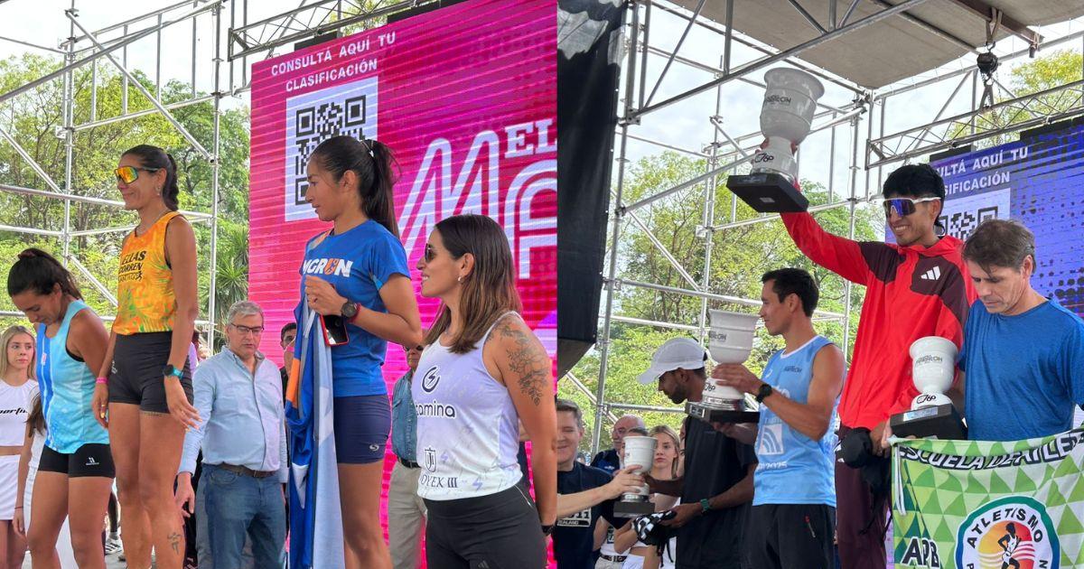 Los ganadores de los 21k fueron coronados tras finalizar la carrera