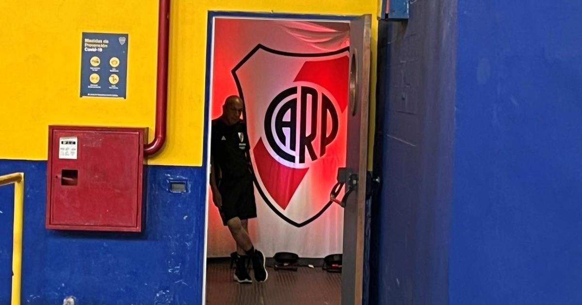River como en casa- asiacute ambientoacute su vestuario en La Bombonera