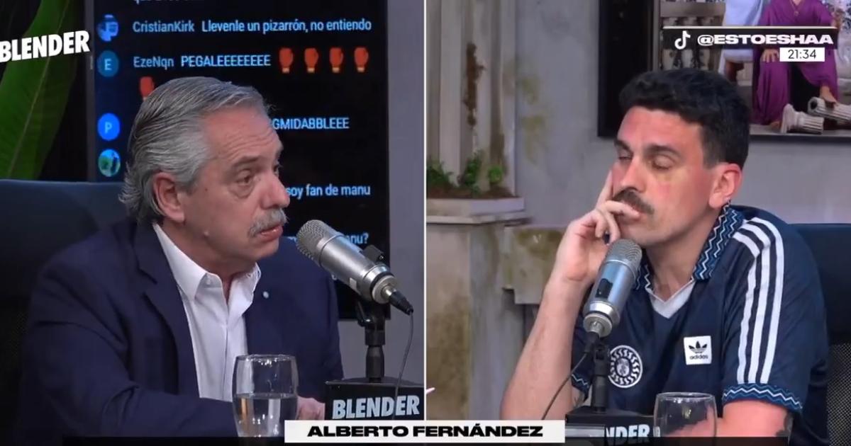 Reaparecioacute Alberto Fernaacutendez y habloacute por primera vez del video del ascensor en Casa Rosada