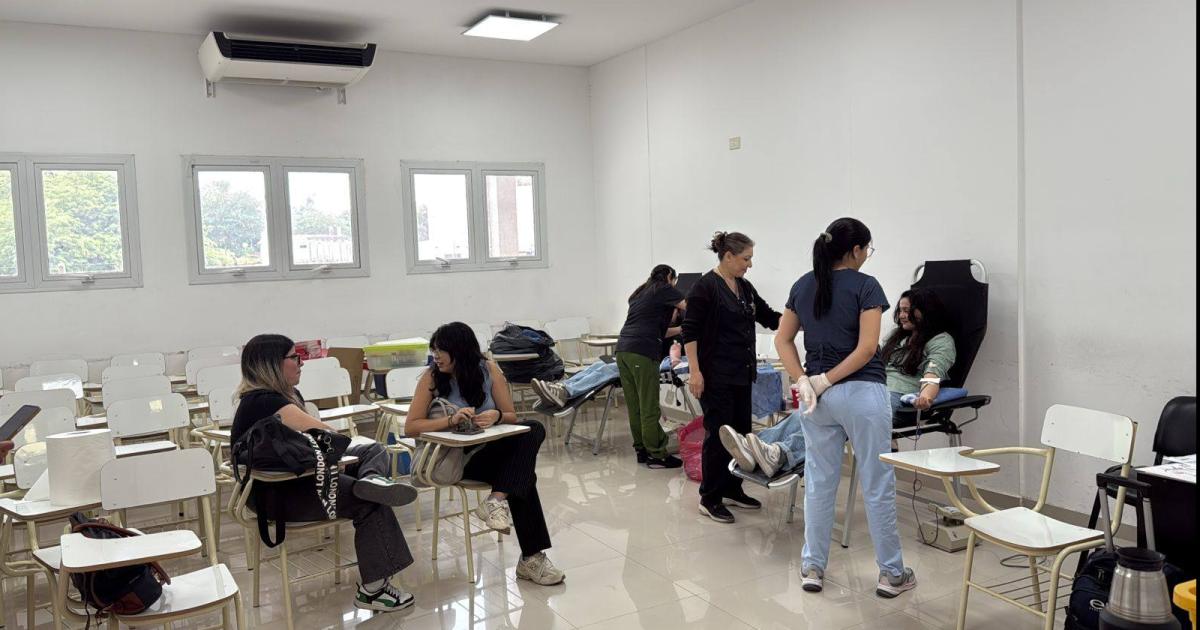 ADHESIÓN Una nutrida concurrencia de donante convirtió en exitosa la jornada