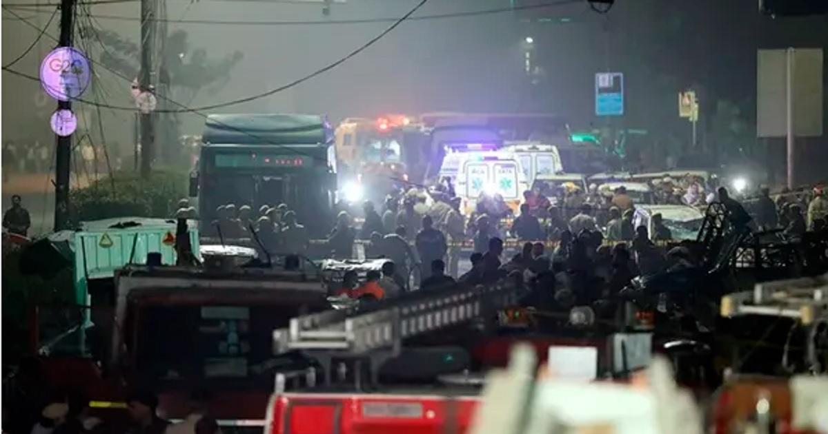 Atentado en India- al menos ocho muertos por la explosioacuten de un coche bomba en una zona turiacutestica de Nueva Delhi