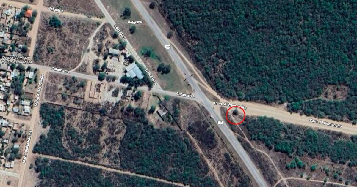 UBICACION Aquí apareció el cuerpo