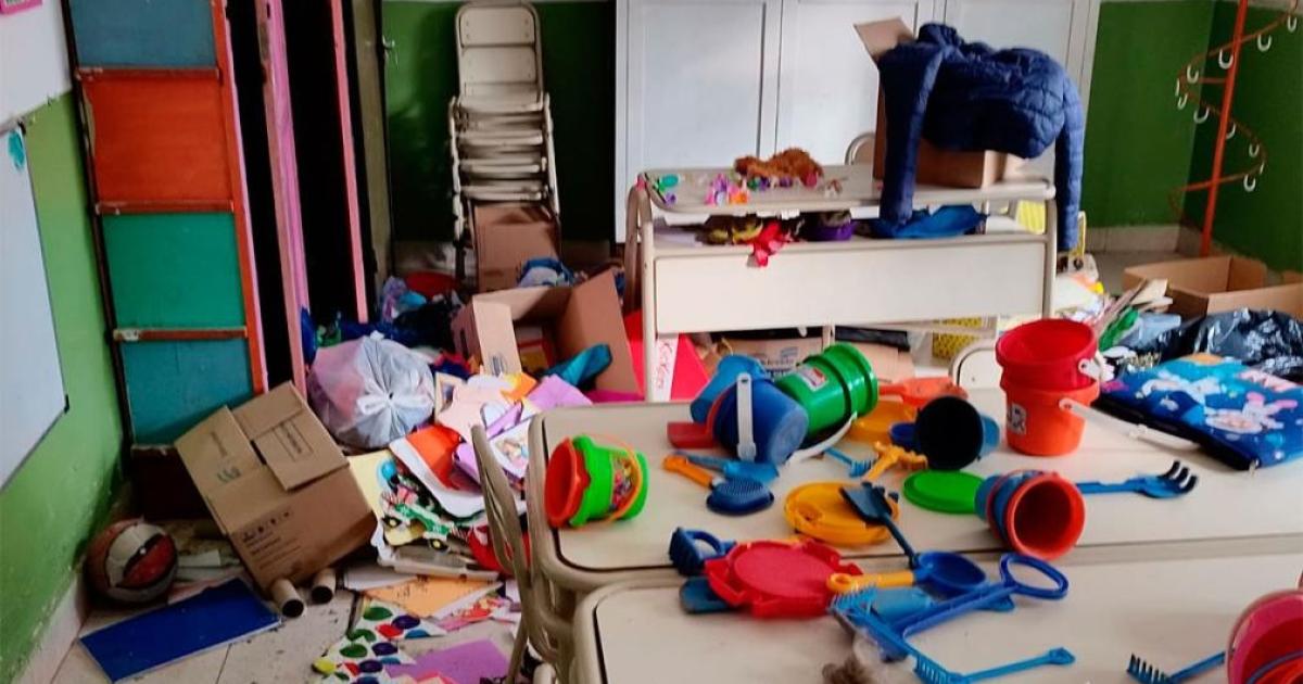 VÁNDALOS La comunidad deber comenzar de nuevo