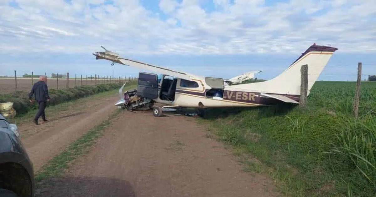 Hallaron cocaiacutena en una avioneta que habiacutea realizado un aterrizaje forzoso