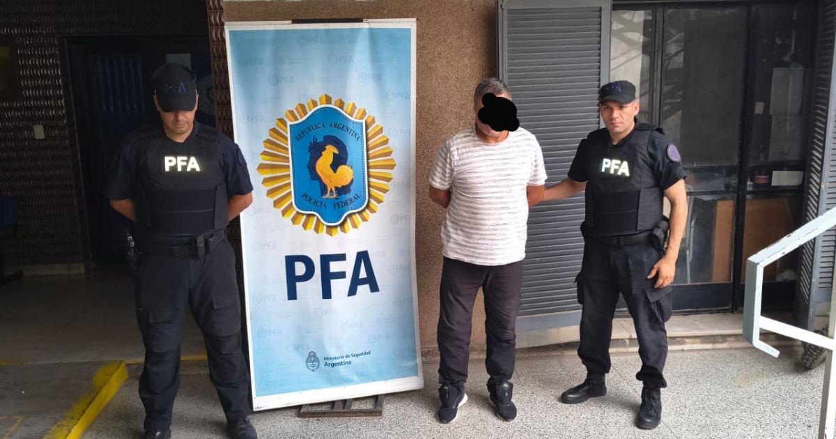 El detenido ser trasladado a Chubut