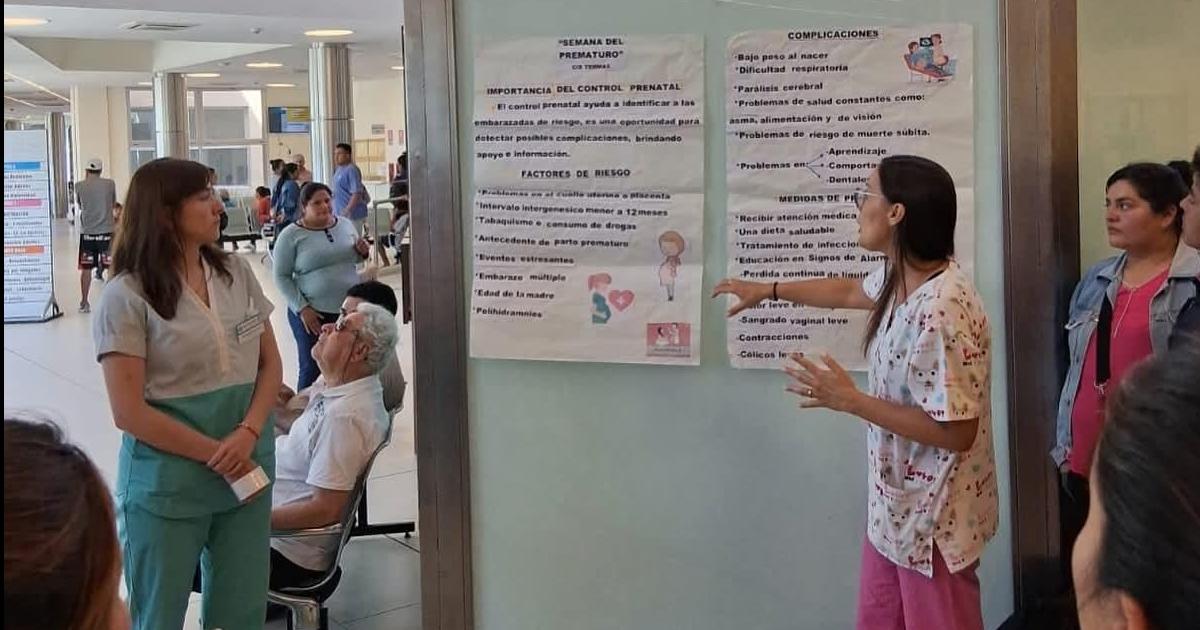 El CIS Termas puso eacutenfasis en la importancia del control prenatal