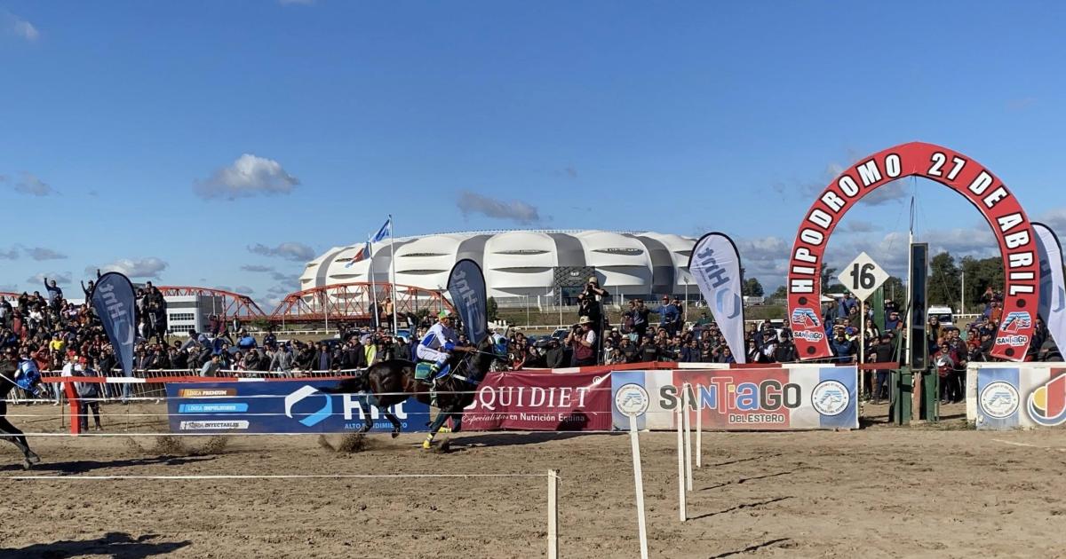 Ocho carreras habraacute mantildeana en el hipoacutedromo