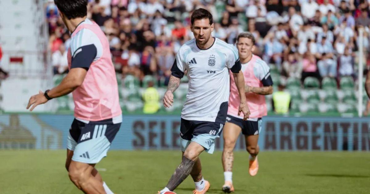 El equipo ser� comandado por Messi en el ataque