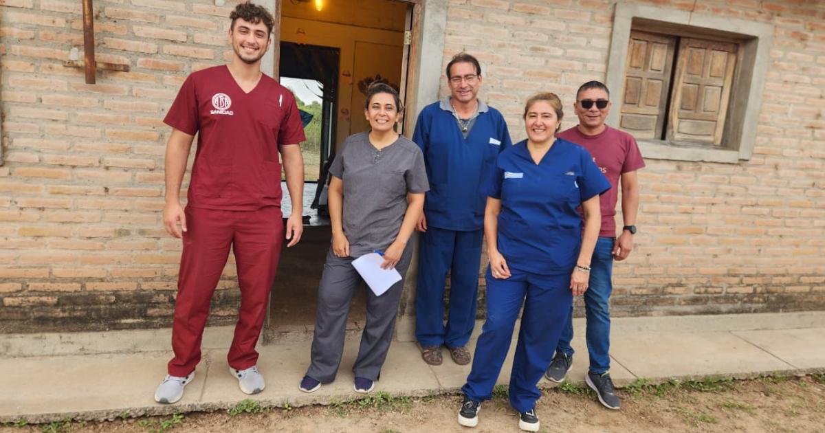 El Hospital de Quimiliacute continuacutea fortaleciendo su trabajo territorial