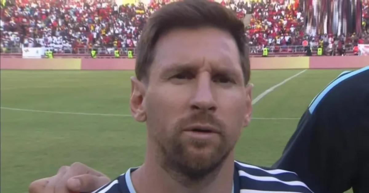 Argentina cerroacute el antildeo con triunfo- 2-0 a Angola con goles de Messi y Lautaro