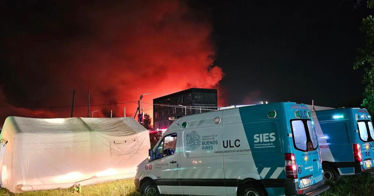 Autoridades sanitarias trabajaron en la asistencia de los heridos