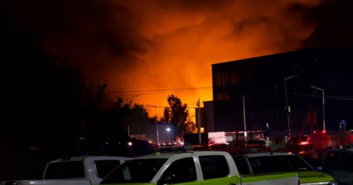 La explosión dejó ms de 20 heridos