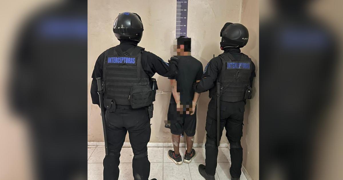 La Banda- capturan a un sujeto investigado por un robo en un local comercial