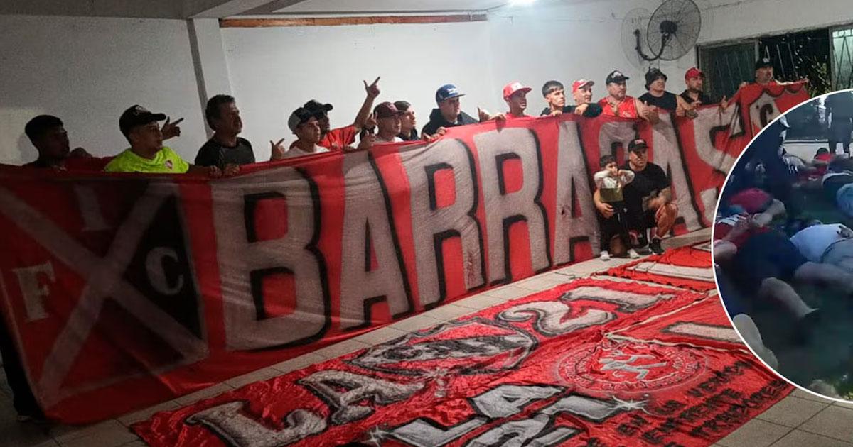 Detuvieron a Bebote Aacutelvarez junto a maacutes de 100 barras de Independiente