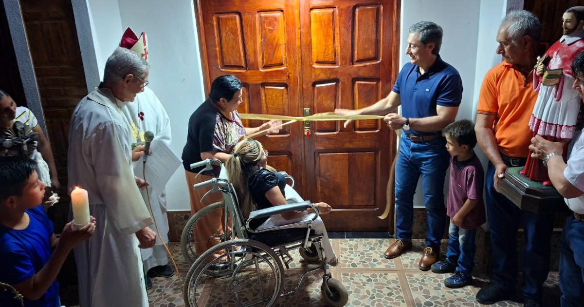 Silva Neder participoacute junto al Cardenal Bokalic en la inauguracioacuten de la Capilla de San Carlos Borromeo
