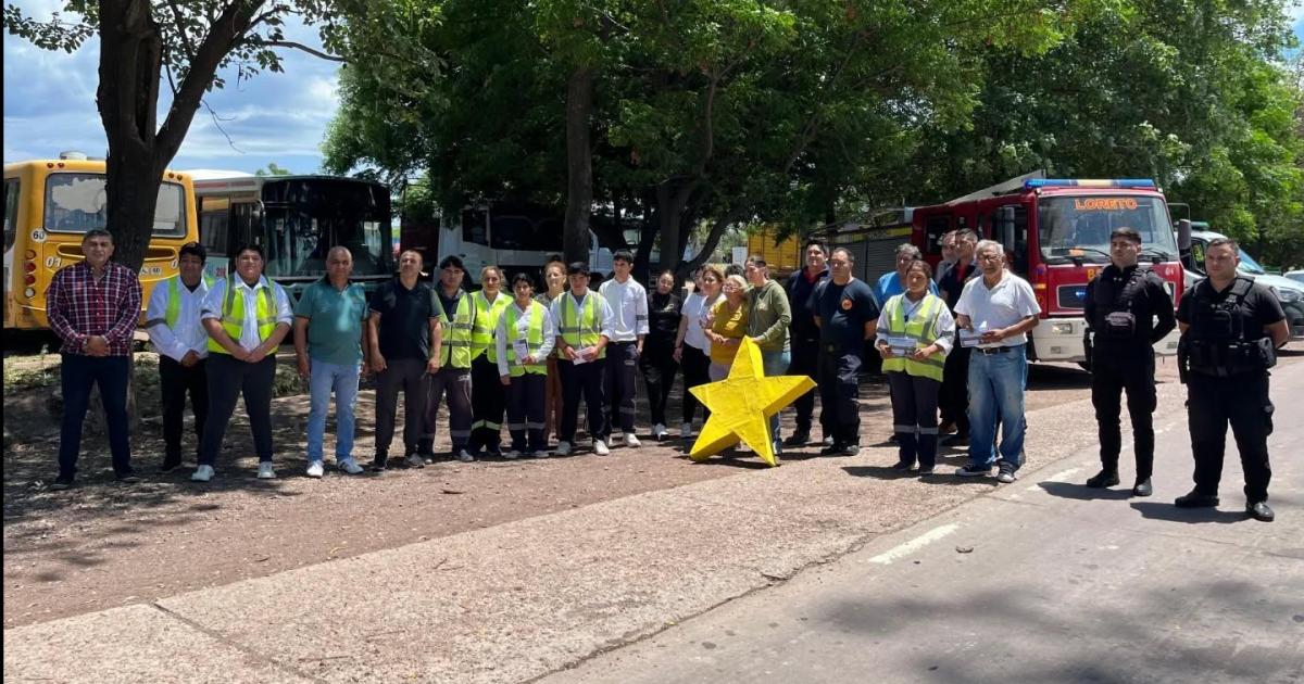 Se realizoacute una jornada en Loreto por la Vida y la Conciencia Vial