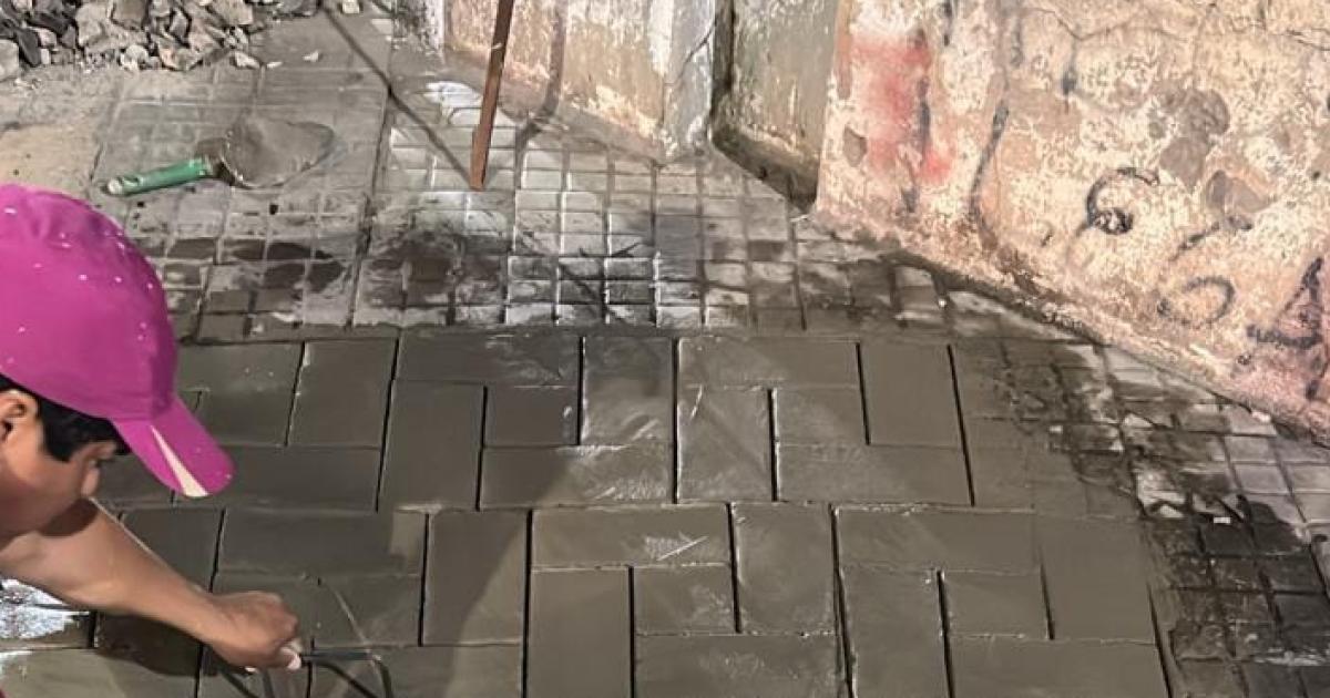 A partir del lunes se realizaraacute la reparacioacuten de veredas en zonas ceacutentricas 