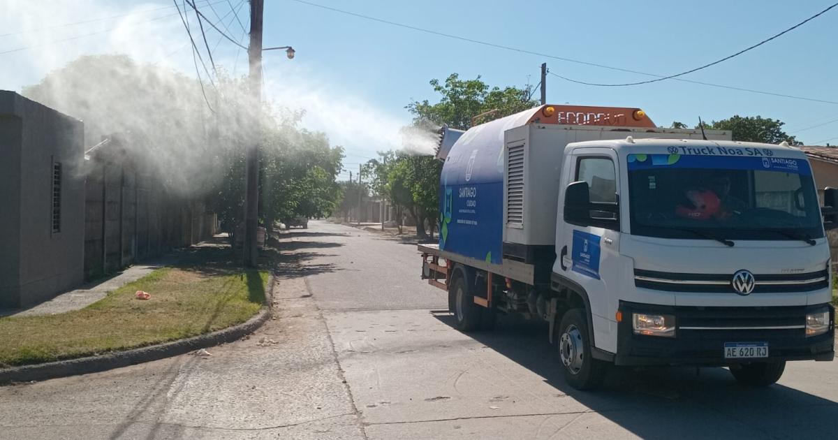 Cronograma semanal de fumigaciones en los barrios de la Capital