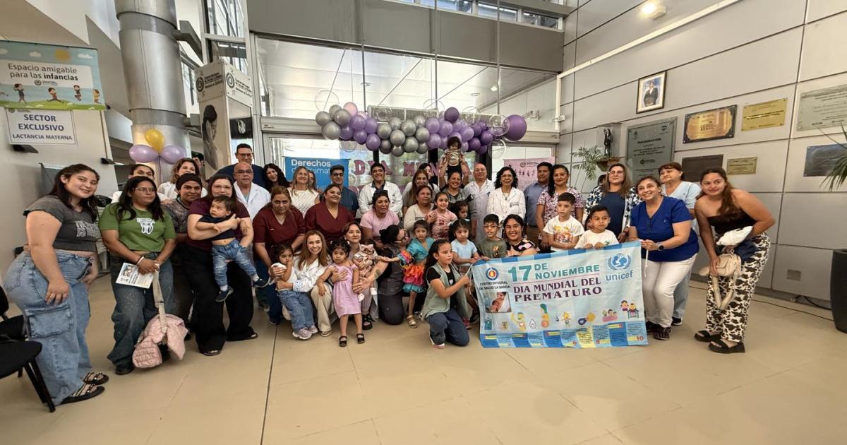 En el CIS Banda se celebroacute la vida en la Semana del Prematuro