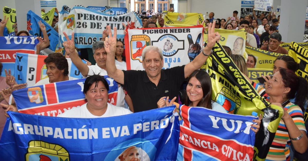 El peronismo santiaguentildeo conmemoroacute el Diacutea del Militante