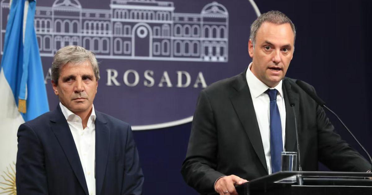 Caputo mantuvo reuniones con funcionarios para abordar el Presupuesto 2026