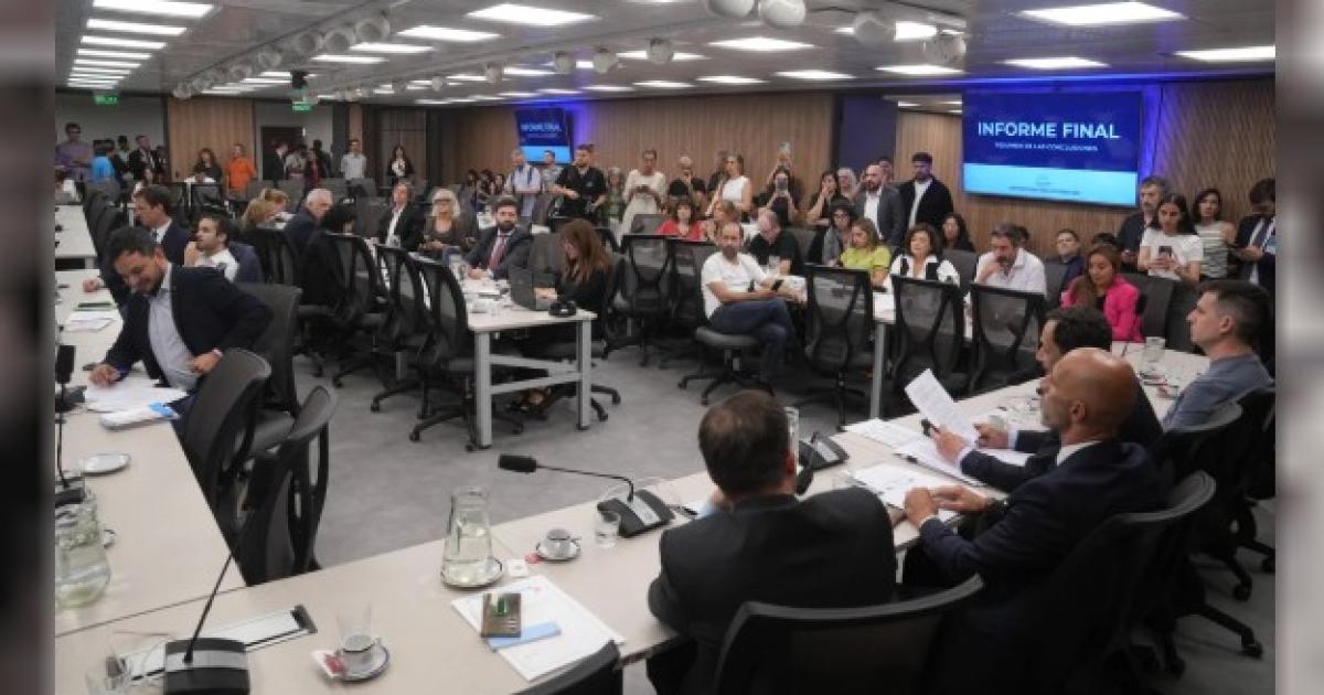 Informe comisioacuten Libra- El Congreso debe evaluar si Milei incurrioacute en mal desempentildeo