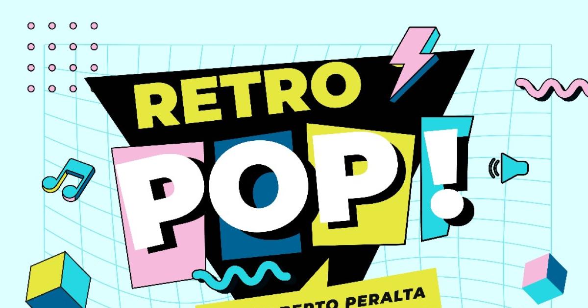 RETRO POP haraacute delirar a los santiaguentildeo el viernes en el Foacuterum