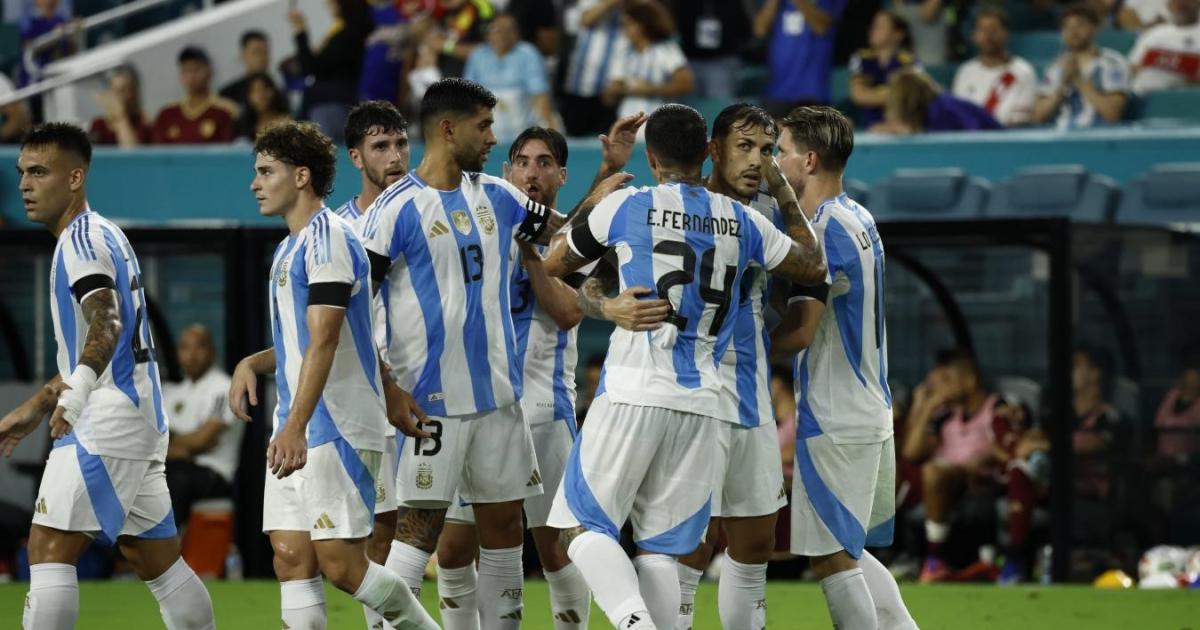 La Argentina seraacute cabeza de serie en el sorteo del 5 de diciembre en Washington