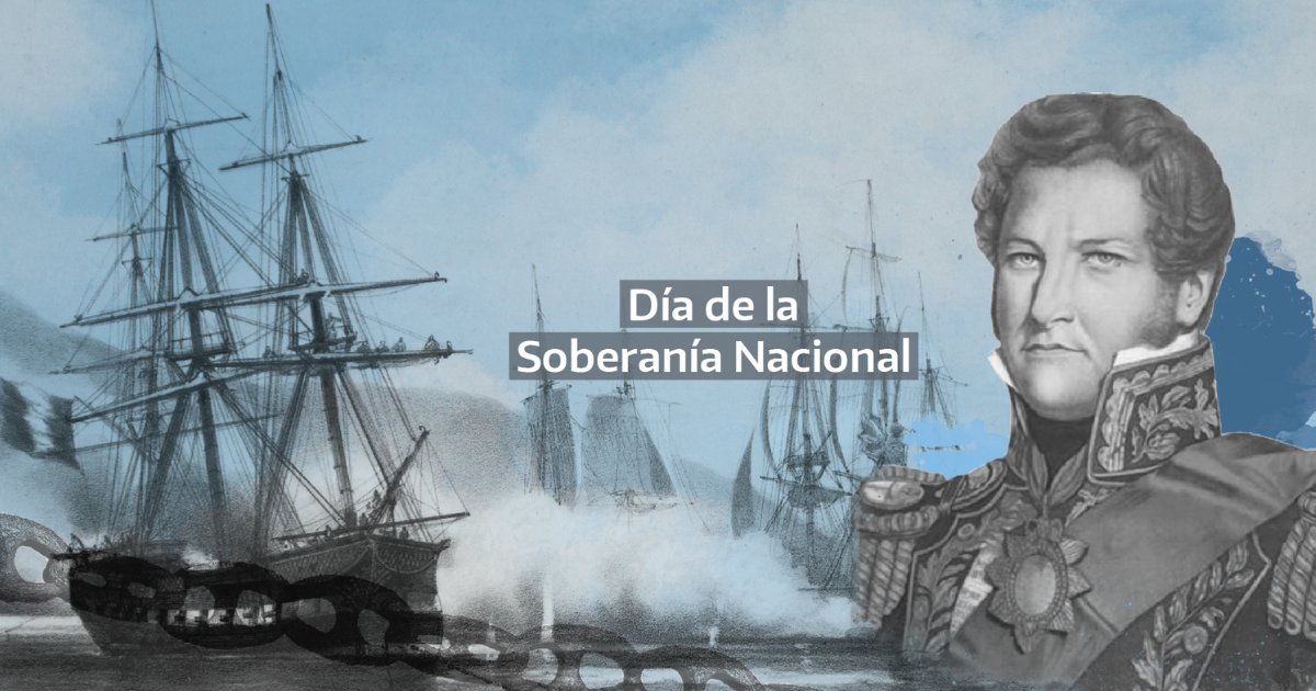 Cada 20 de noviembre se conmemora en Día de la Soberanía Nacional