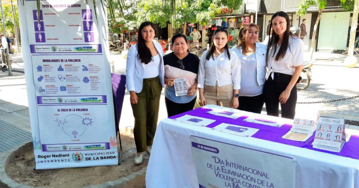 La Municipalidad impulsa actividades por la eliminacioacuten de la violencia contra la mujer