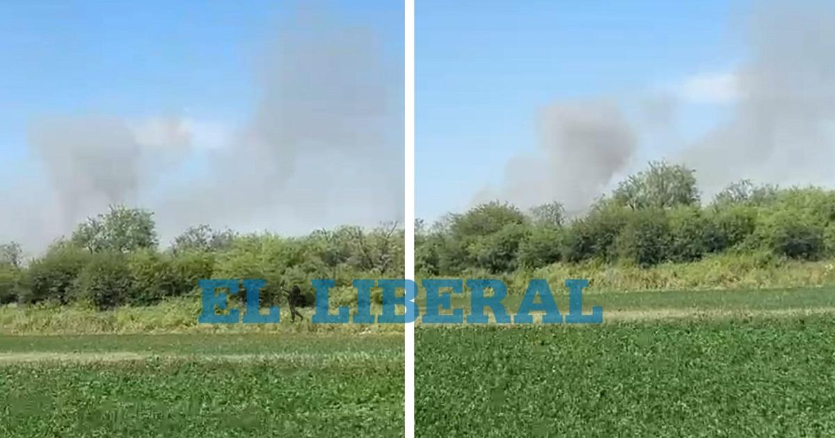 VIDEO Incendio forestal en Vaca Huantildeuna- la presencia de fuertes raacutefagas de vientos reactivaron el foco iacutegneo