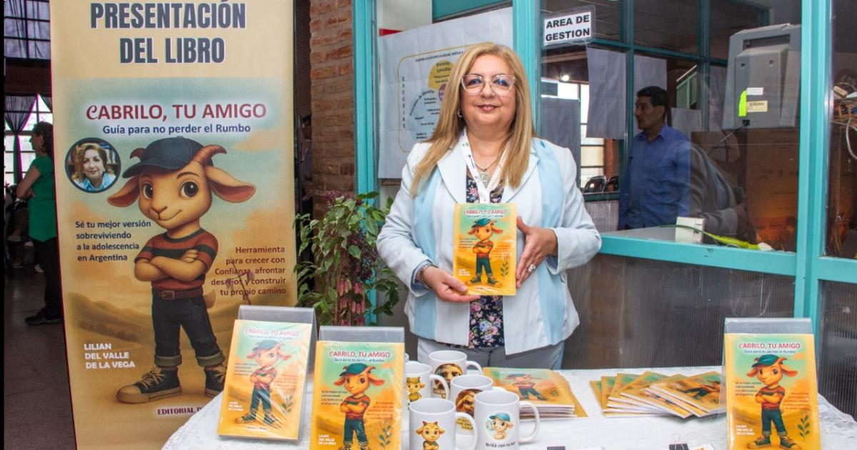 Cabrilo Tu amigo es un libro para los adolescentes en la Feria