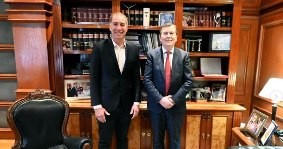 Zamora destacoacute el diaacutelogo sincero tras recibir a Diego Santilli