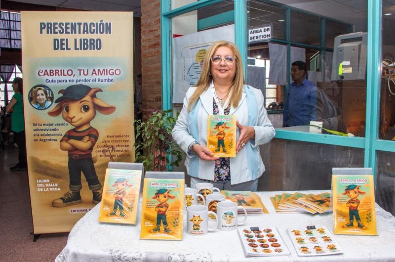 Cabrilo Tu amigo es un libro para los adolescentes en la Feria