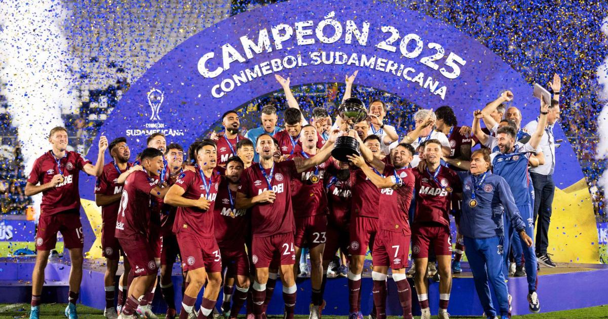 Lanuacutes hizo historia otra vez- vencioacute 5 a 4 a Mineiro en penales y gritoacute campeoacuten