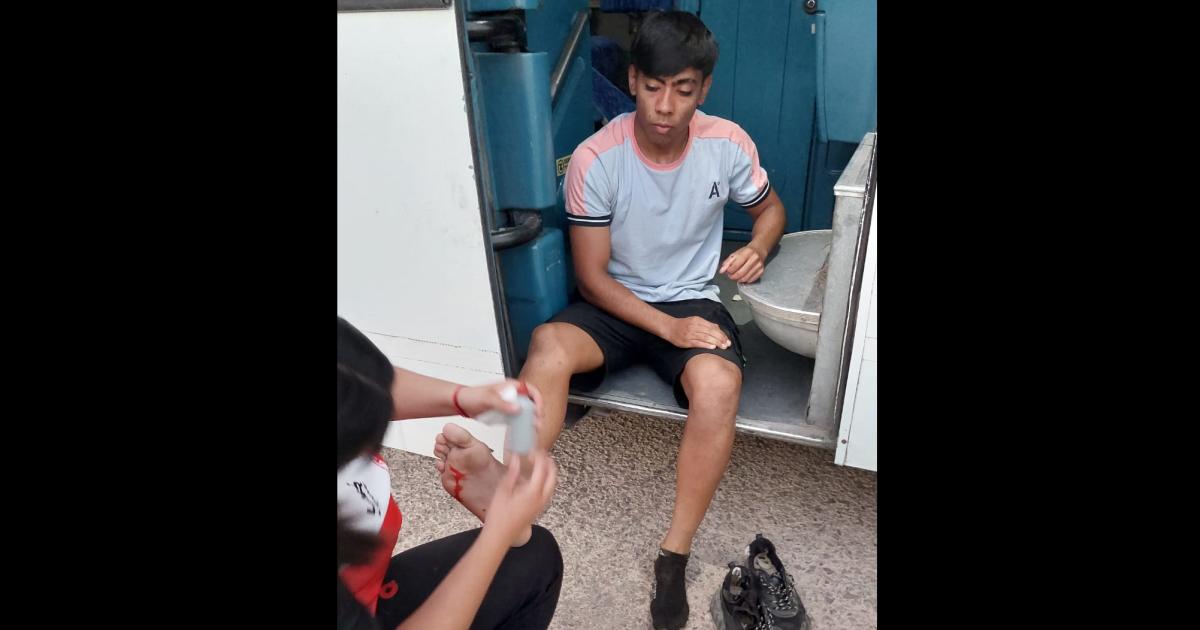 Triunfo de Comercio que sufrioacute agresiones en Termas