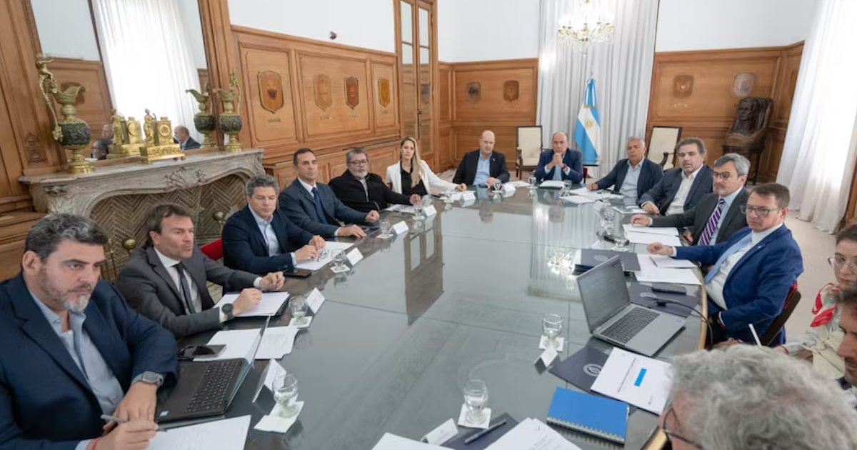 El Consejo de Mayo reunido Guillermo Francos an seguía al frente de la Jefatura de Gabinete